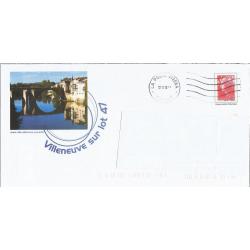 Prêt à Poster PAP  VILLENEUVE SUR LOT - LOT ET GARONNE  Oblitéré 2010 (Rep. Beaujard)