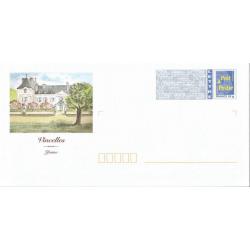 Prêt à Poster PAP  VINCELLES YONNE - Aquarelle d'Emile Wegel  Neuf (Rep. Logo Bleu)