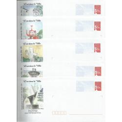 Lot de 10 Prêt à Poster PAP  VITRY SUR SEINE L'Art dans la Ville - Val de Marne  Neufs (Rep. Luquet)