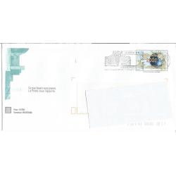 FLAMME DE Boulogne Billancourt ( Hauts de Seine )  Siège Social de La Poste 2002