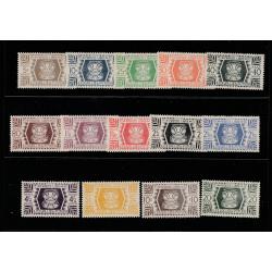 Wallis et Futuna 133/146 série de Londres SC neuve ** superbe