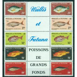 Timbre  neuf ** de Wallis & Futuna n° 259 à 263