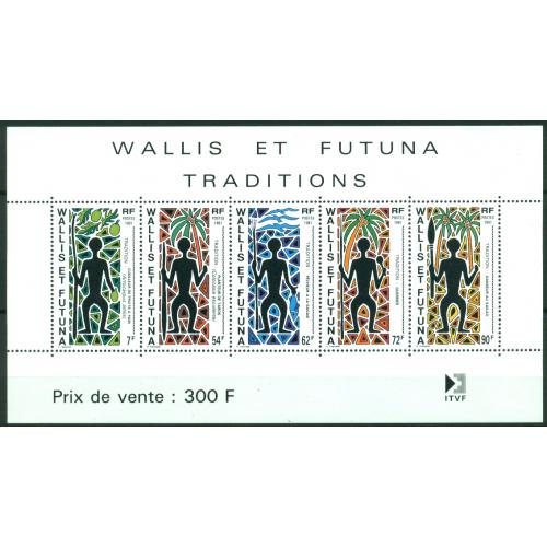 Timbres neufs** de Wallis & Futuna BF 5