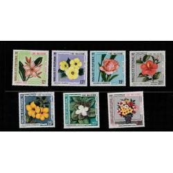 Wallis et Futuna PA 49/55 fleurs série complète neuve* TTB