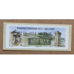 Lis2012-10 : Congrès Timbres Passion - Belfort 2012 MM 1.50