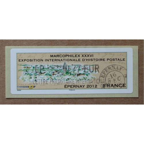 Lis2012-12 : Marcophilex Epernay 2012  IP 0.77