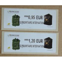 Lis2015-02 : L'Adresse Musée de la Poste  IP 0.95,  IP 1.20