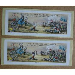 Lis2015-06 : Salon Philatélique de Printemps PARIS  P 0.95,  P 1.20