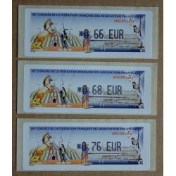 Lis2015-08 : 88è Congrès de la FFAP MÂCON  E 0.66,  0.68,   0.76