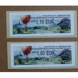 Lis2016-38 : Marcophilex XL - Jurançon 2016  LV 1.10,  LV 1.80