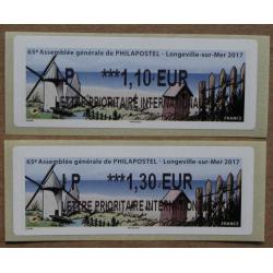 Lis2017-23 : 65è AG de Philapostel - Longeville-sur-Mer IP 1.10,  IP1.30