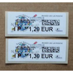 Lis2018-30 : Musée de la Poste / Saint Désiré  IP 1.20,  IP 1.30
