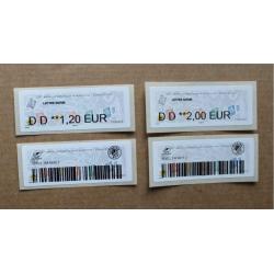 Lis2018-32 : Salon Philatélique d'Automne - Paris 2018  DD 1.20,  DD 2.00