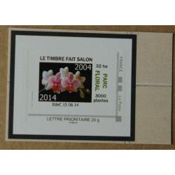 P3-X : Salon Planète Timbres  Paris 2014 - Orchidée