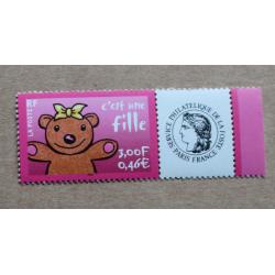 P1-K1 : Timbre pour naissance c'est une fille