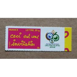 P1-L4 : Timbre de message Ceci est une invitation / Football 2006