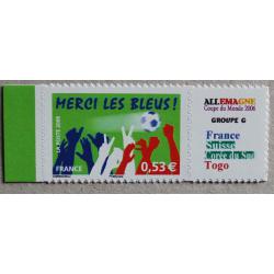 P1-N5 : Sport Football Merci les Bleus - Coupe du Monde 2006 / Groupe G Equipes