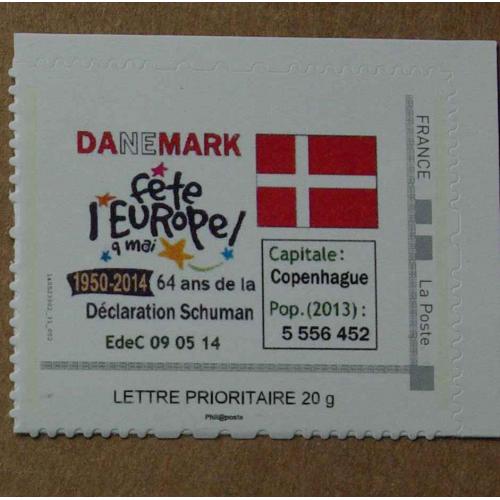 P2-S1 : Le Danemark fête l'Europe / drapeau danois