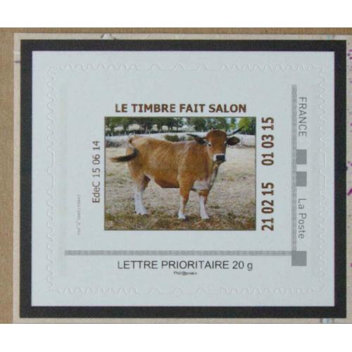 P3-X : Salon Planète Timbres  Paris 2014 - Vache