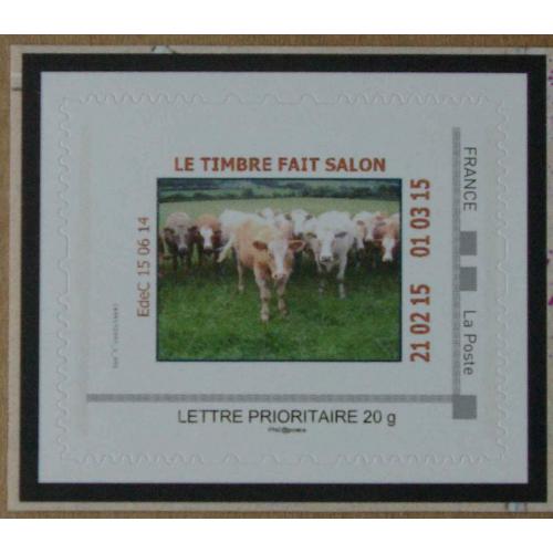 P3-X : Salon Planète Timbres  Paris 2014 - Vache