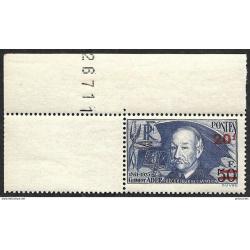 FRANCE 1940 - YT 493 - Clément Ader - NEUF** coin de feuile