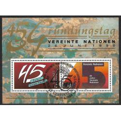 NATIONS UNIES - Vienne 1990 - BF 5 - 45eme Anniversaire - NEUF**