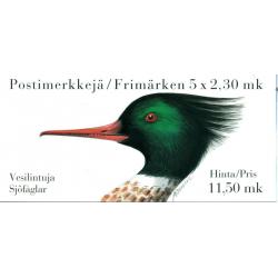 Carnet de 5 timbres neufs** de Finlande