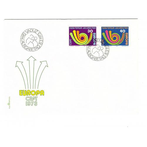 FDC EUROPA CEPT 1973