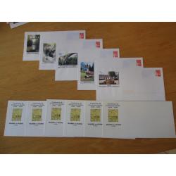 Bellegarde sur Valserine: lot de 11 documents commémoratifs liés à cette ville