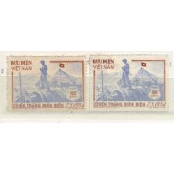 Vietnam nord Michel 14A +14B neufs