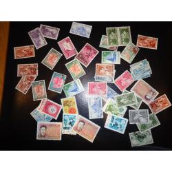 Vietnam 46 timbres majorité oblitérés