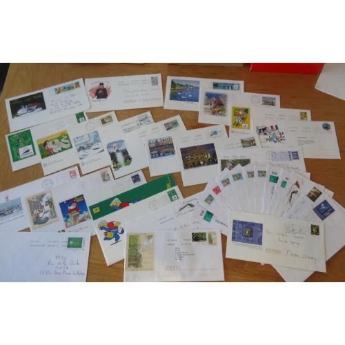 lot de 33 prêt à poster divers