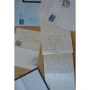 lot de 17 courriers entre 1918 et 1921 affranchissement semeuse