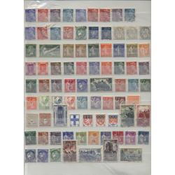 lot 156 timbres 1900 ... neufs et oblitérés