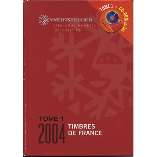 catalogue Yvert et Tellier France 2004 d'occasion, avec CD