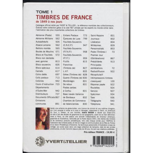 catalogue Yvert et Tellier France 2013 d'occasion