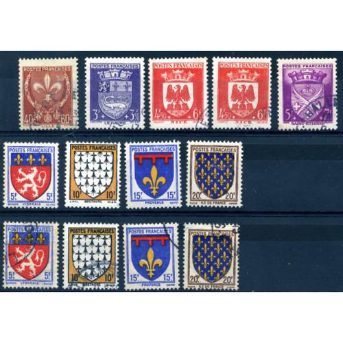 lot blasons 1941 - 1943