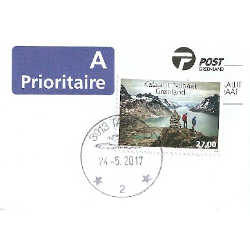 Groenland - Y&T 699 (o) - sur fragment