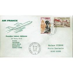 485 air france paris aviation etranger hong kong boeing 747 1972