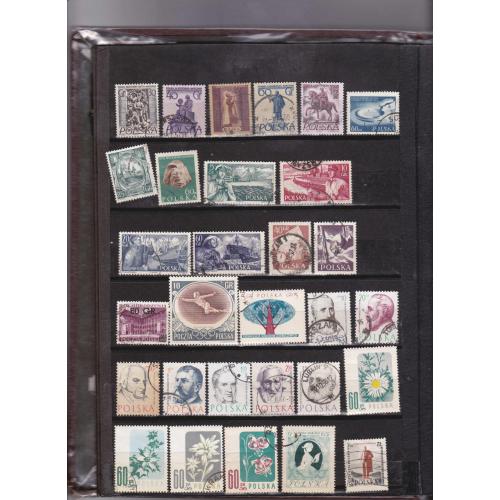 20097 Collection de timbres oblitérés de POLOGNE