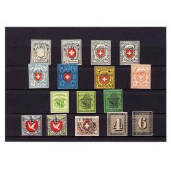 suisse 15 facs similés de classiques rares et couteux