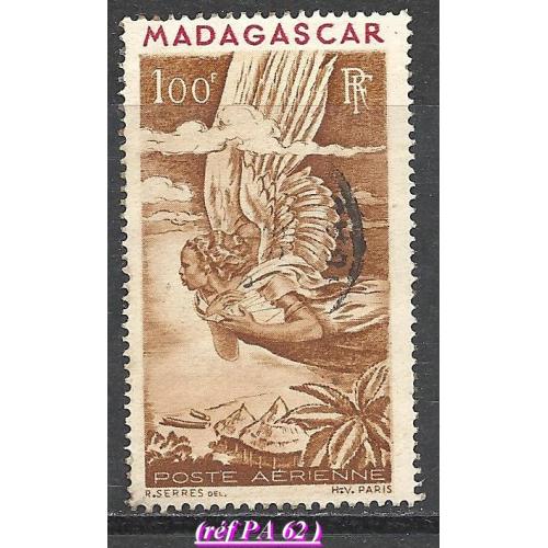 1944 -MADAGASCAR (réf P.A 62 ICARE-) pv 0.40€.