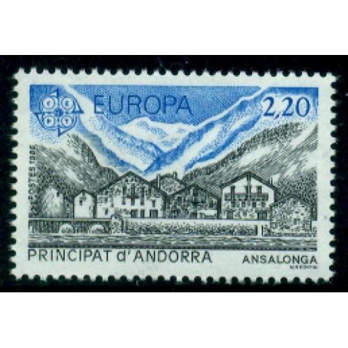 Timbre neuf** d'Andorre n° 348
