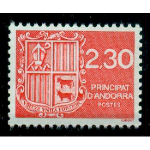 Timbre neuf** d'Andorre n° 387